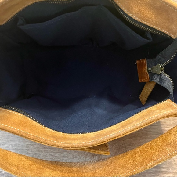 Parker Thatch Jackie Bag Caramel Suede - No longer sold online - Picture 9 of 10